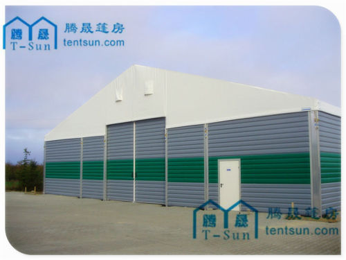 10x30m Durable cheap galvanized steel tube sheds