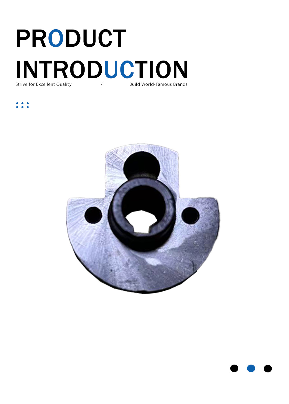 Bloco de ajuste de transmissão de máquina de meias Hosiery Machine Transmission Adjusting Block