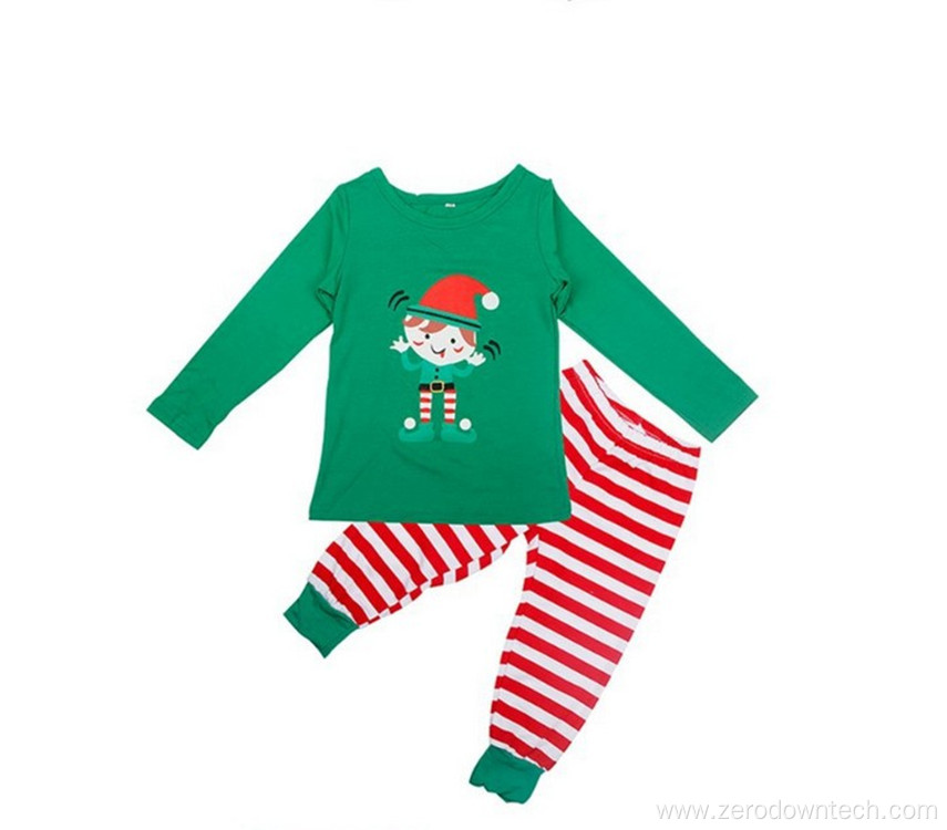 Long Sleeve Christmas Pajama Family Outfit