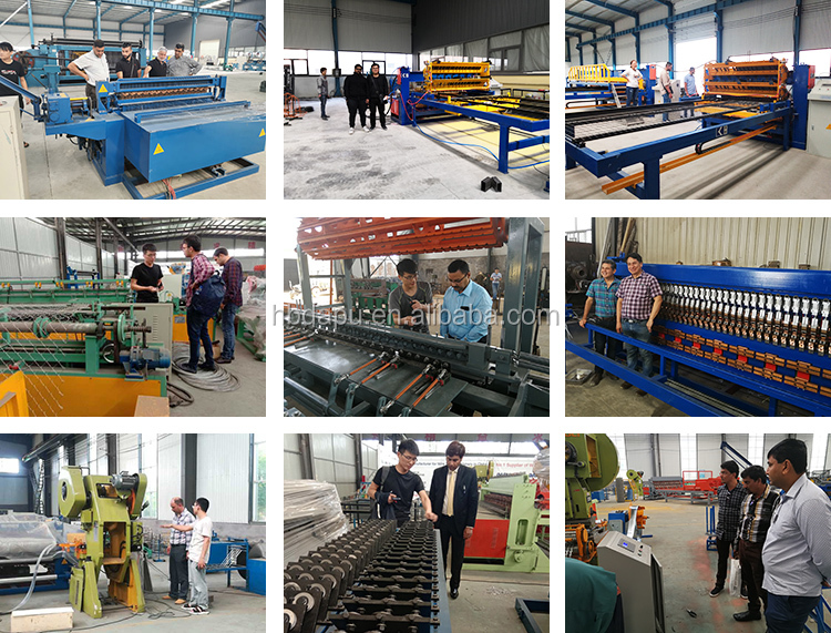 Gabion mattress welded gabion box welding machine for stone wall