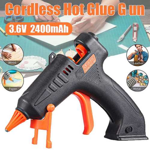 Mini Cordless High Temp Heater Melt Hot Glue Gun DIY Household Industrial Heat Mini Glue Gun USB Recharge Fit 7mm Glue Sticks