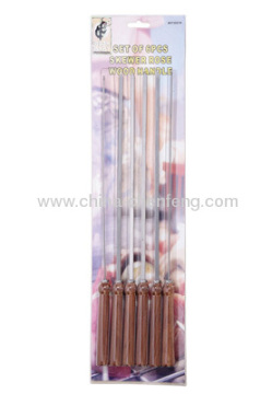 Bbq Tools Set With Wooden Handle?