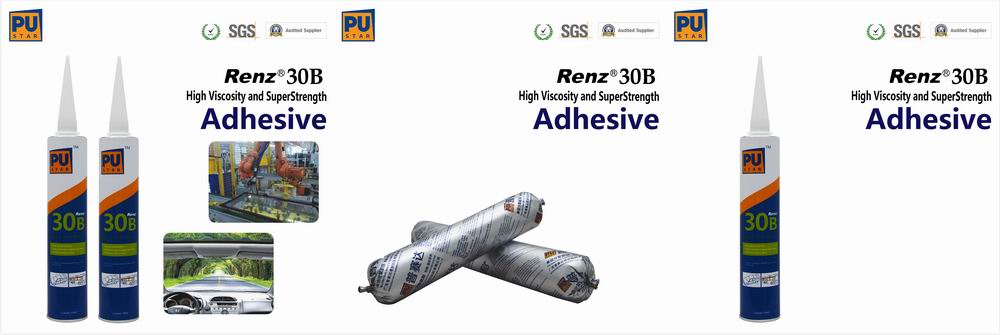High viscosity polyurethane adhesive