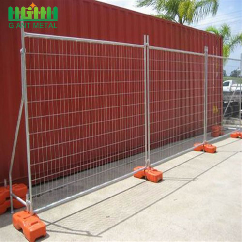 Construction PVC Coated Welded Fence Temporary Fencing