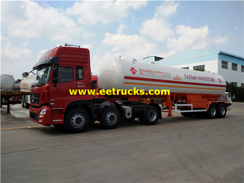 40m3 2 Axles LPG Transportation صهاريج مقطورة