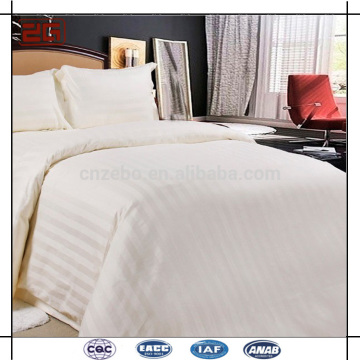 Guangzhou 100% Cotton Sateen Stripe Fabric Used Hospital Beds Sheets