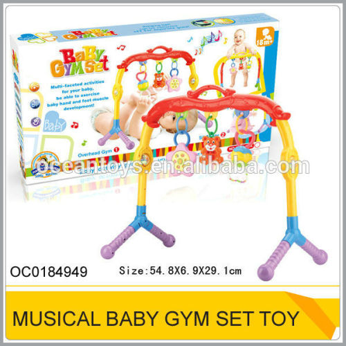 Safety guarantee Musical baby gym equipment Baby plastic activity gym OC0184949