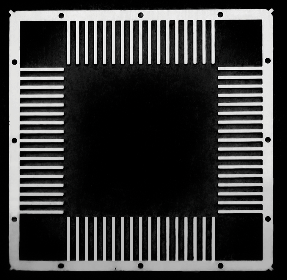 0.125mm سماكة عالية الدقة إطار الرصاص