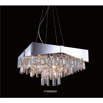 Chrome Clear Crystal Pendant Lamp & Lighting