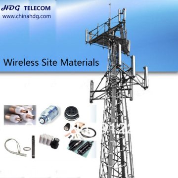 RF Coaxial Cable Accessories For Wireless Cell Sites