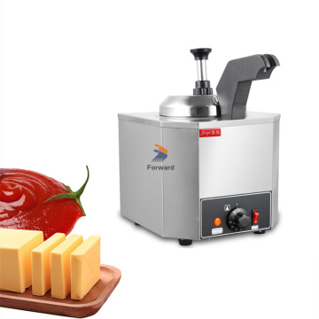 Commercial Stainless Steel Nacho Cheese Warmer Dispenser Machine