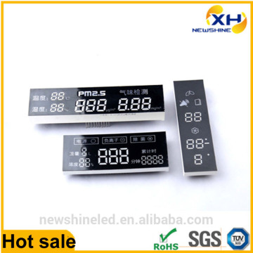 Custom full colors 8 display digital clock segment led display