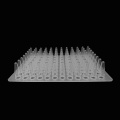 Non-Rocked 0.2ml 96 Wells-PCR-Platte ohne Abdeckung