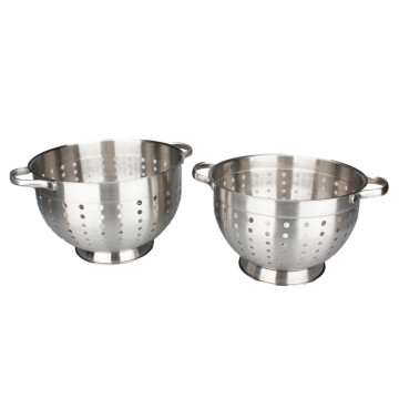 Silver Kitchen Aid Colander