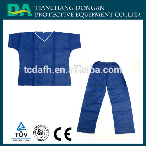 OEM Design Non Woven Patient Disposable Uniforms