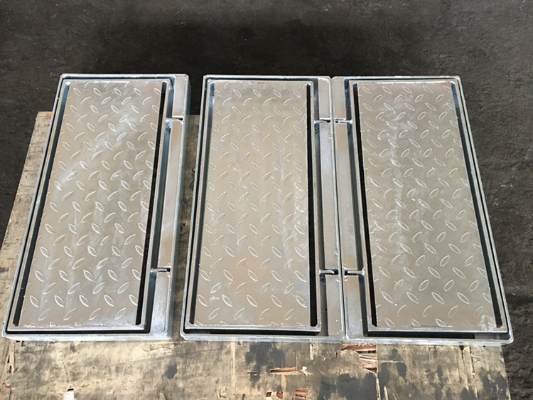 Ordinery Side Ditch HDG Steel Grating Ditch Cover/trench cover