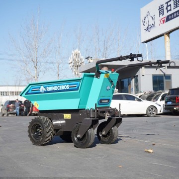 Rhinoceros Electric Four-wheel Garden Electric Dumper 500kg Barrow Electrical Fishing Wheel Barrow Battery Barrow