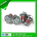 M6 Stainless Steel Hex Washer Head Flange Bolt