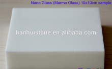 High quality artificial panel Polished White Nano Crystal Glass Stone tile