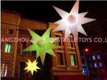 Party Decorations Inflatable Lighting With Pink / Green /yellow Star Lighting