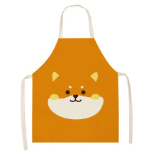 Cute Cartoon Digital Printing Cotton Apron
