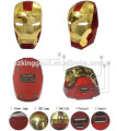 Vendita calda di alta qualità Cartoon emergenza esterna Batteria Iron Man 6000mAh USB banca di potere Caricatore mobile