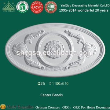 Plastic Building Material High Quality Fireproof Gypsum Plaster Centre Panels