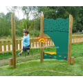 Climbing Walls Wooden Panel Climber Playground Structure