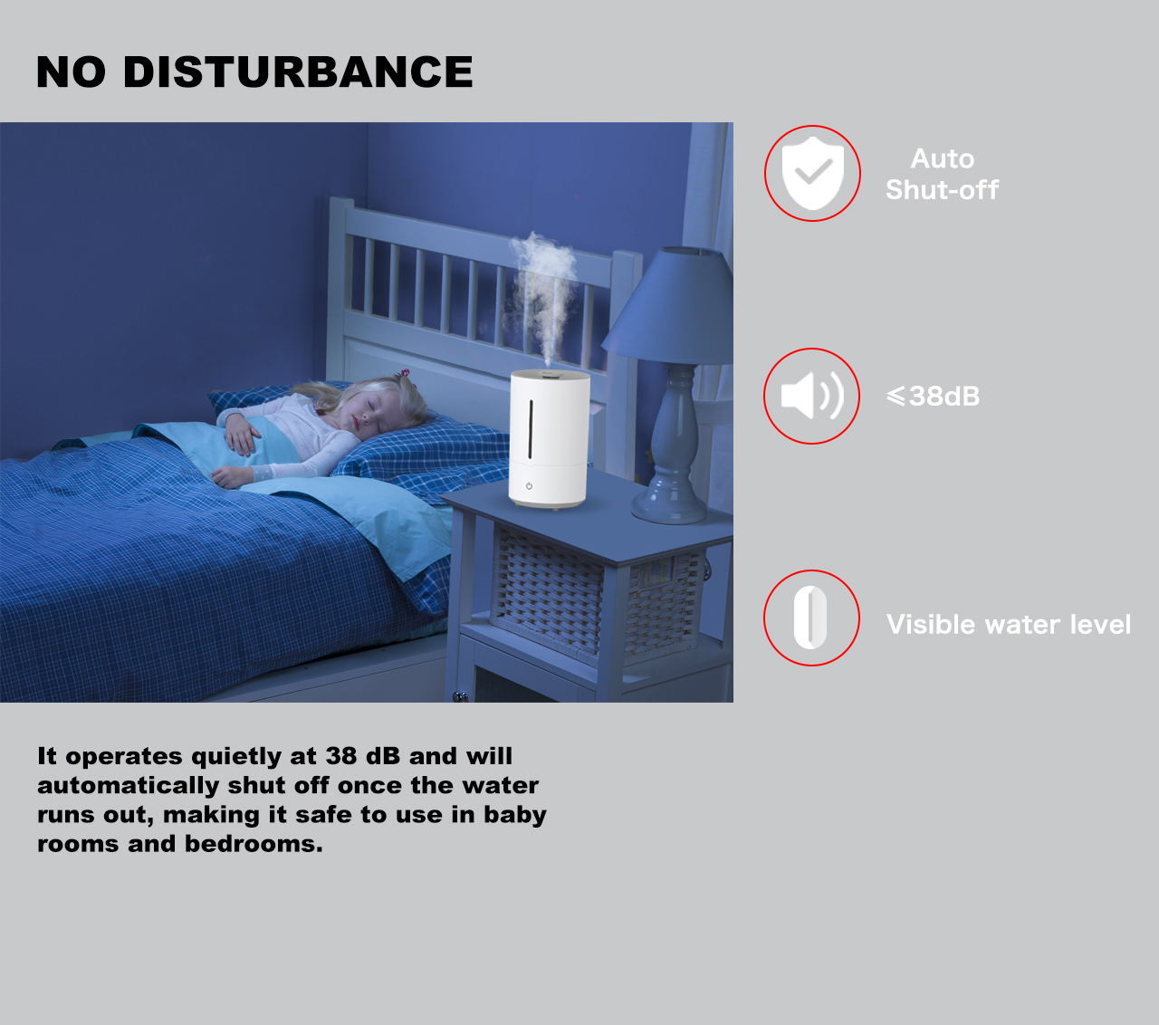 HTJ-2195 humidifier low noisy HTJ-2195 humidifier low noisy