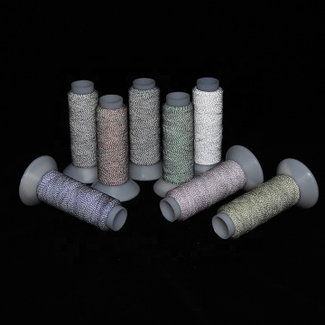 High Visibility Multi-Color Reflective Embroidery Thread with Good Sewability