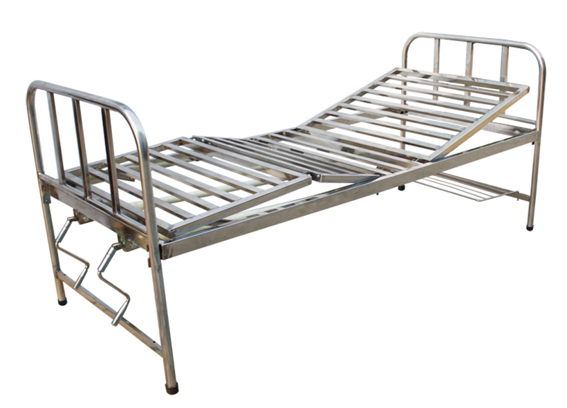 Stainless Steel Crank Patient Bed