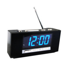 LED clock with FM raido