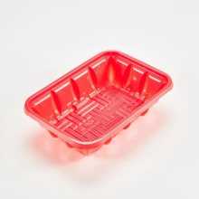 Food Serving Tray Disposable Plastic PET Food Container