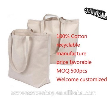 recyclable promotional cotton handle bag