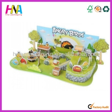 Baby jigsaw birds toy jigsaw puzzle model