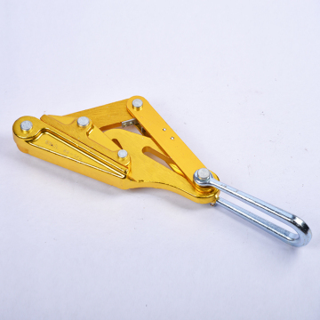 Insulated come along clamp conductor wire grip