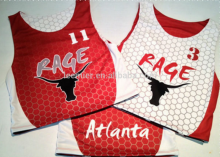 Rage atlanta reversible lacrosse mesh sports pinnies