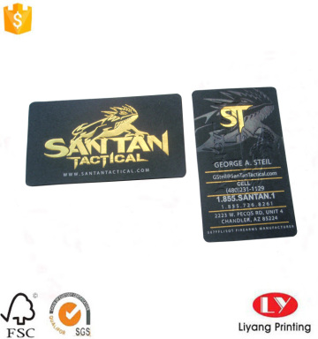 Thick Black Paper Commercial Business Card Printing