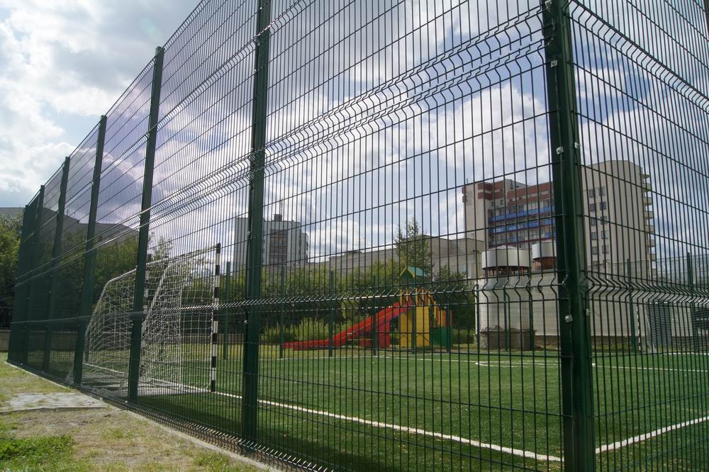 Metal Security Fence Panels For Airport fencing