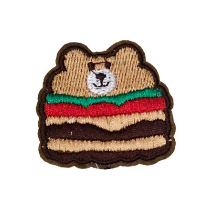 Customized Design Of Embroidered Patch Badge Custom Embroidery Ghost Patch For Different Style