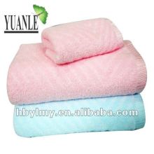 zero-twist yarn bamboo bath towel