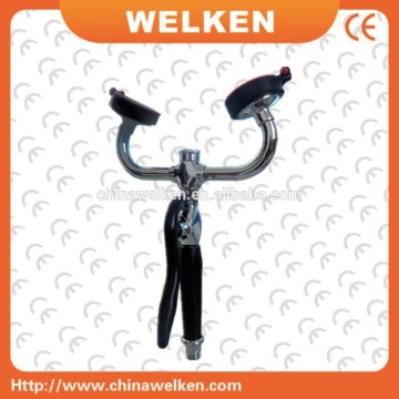 Lab Used Double Heads swivel countertop eyewash station