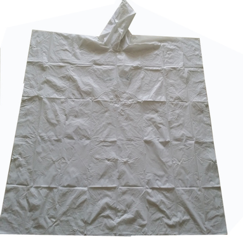 Tela impermeable con patrón de poncho de lluvia de plástico