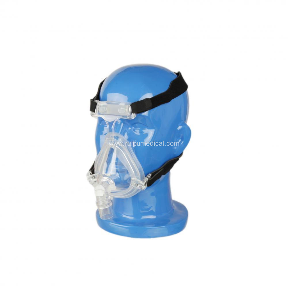 Certificate Silicone CPAP Full Face Mask With Headgear