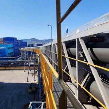 Construction Aggregate Conveyor Pipe Belt Machine