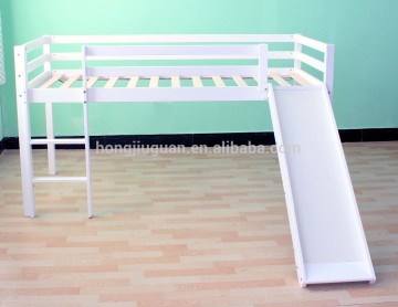 Slide bunk bed,wooden slide bed,Loft bed