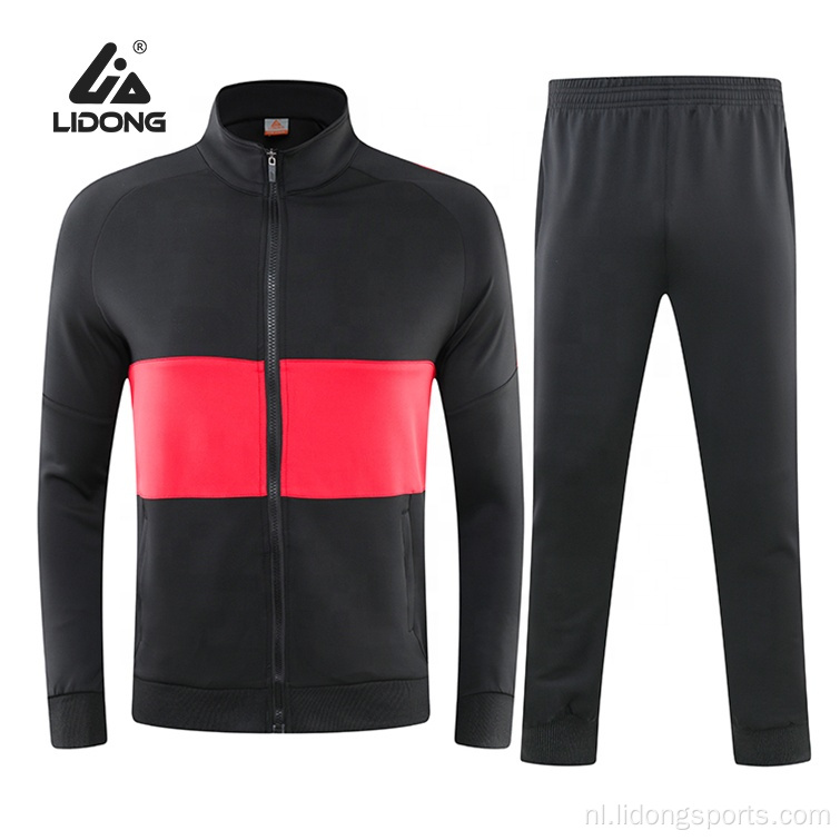 Custom heren streetwear sport slijtage trainingspakken