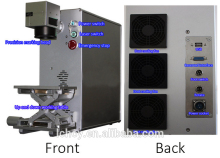 30W fiber laser marking machine for ring, ring marking machine