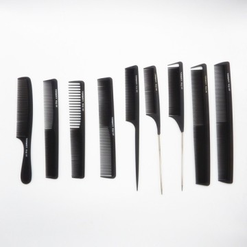 salon comb plastic comb carbon fiber comb set