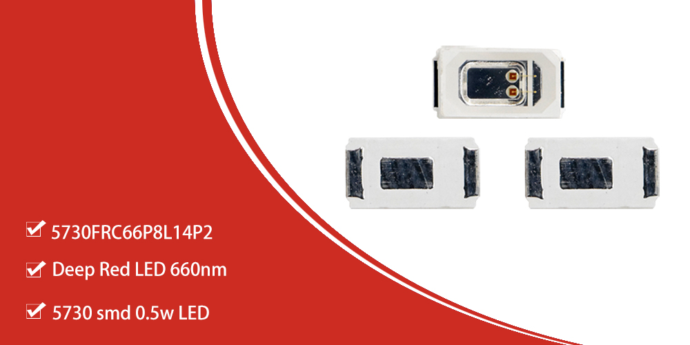 Red 660nm LED Emitter 5730 SMD LED